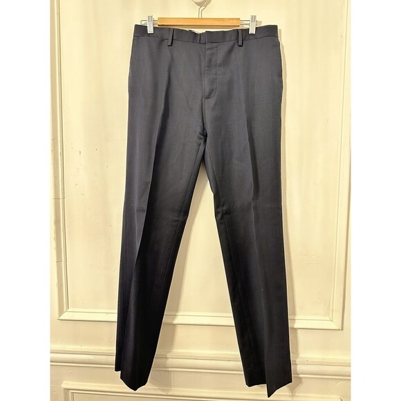 Banana Republic Other - Banana Republic Dress Pants Mens 32 X 32 Navy Classic Fit Straight Leg Business